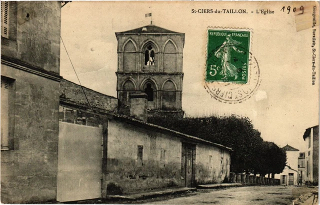 CPA AK St-CIERS-du-TAILLON - L'Église (480717)