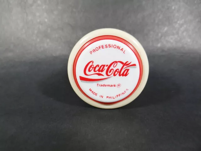 Vintage Coca Cola Russell Professional Red White Yoyo Advertising