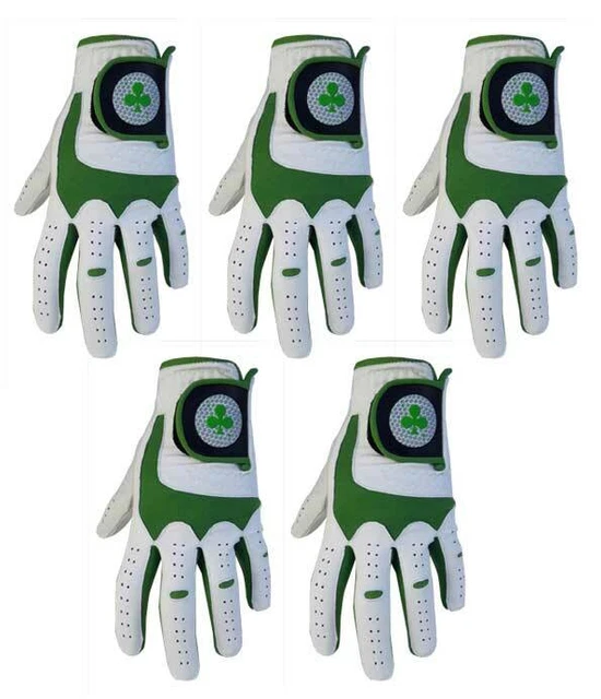 5 X Completo Pelle Cabretta Guanti da Golf Uomo SX Estate Saldi Solo il Più Ebay