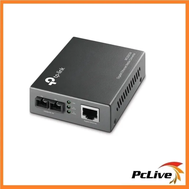 TP-Link TL-MC200CM Gigabit Ethernet Media Converter RJ45 to SC Fiber Multi-Mode