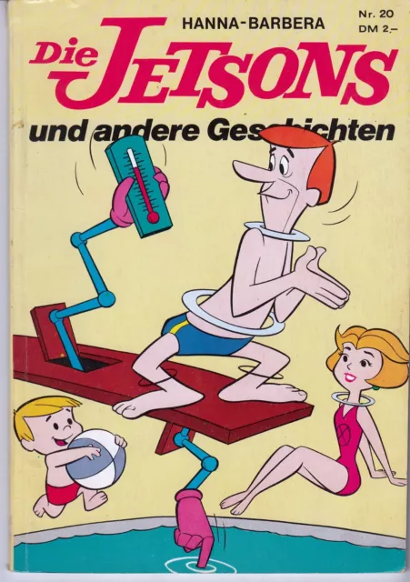 Die JETSONS Nr. 20 (1-2) schöner Zustand NEUER TESSLOFF ab 1971