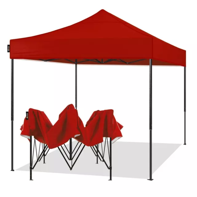 AMERICAN PHOENIX 10x10 Pop Up Outdoor Canopy Tent (Black Frame)