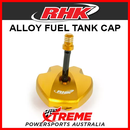 RHK KTM 125EXC 125 EXC 2007-2012 Gold Alloy Fuel Tank Gas Cap 1/4 Quarter Turn