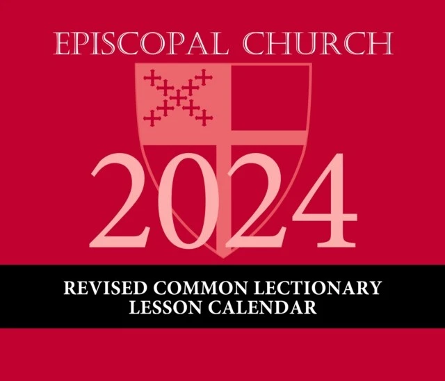2025 EPISCOPAL CHURCH Revised Common Lectionary Lesson Calendar New