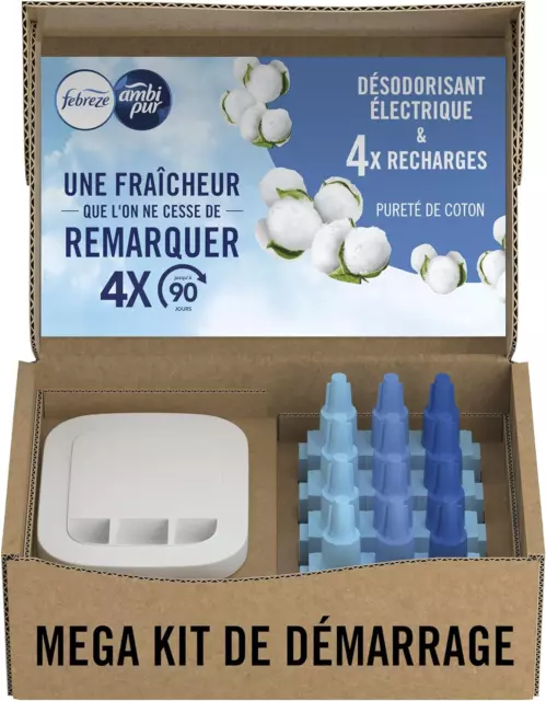 FEBREZE 3VOLUTION DIFFUSEUR Électrique De Parfum, Kit Prise + 4 Recharges  (Pour EUR 37,00 - PicClick FR