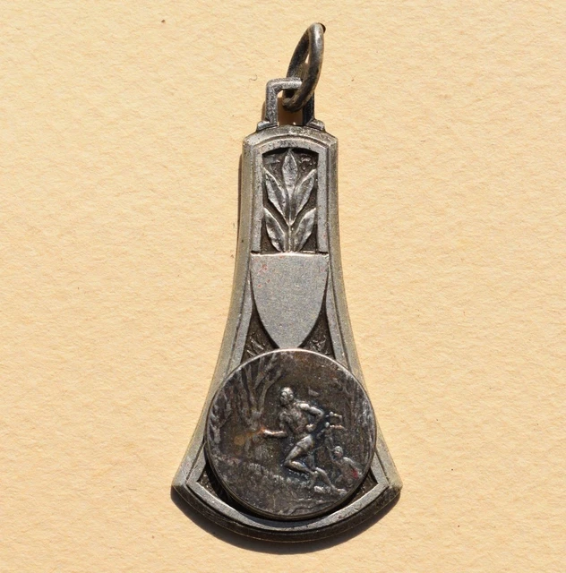 Médaille Sportive Ancienne – Course à Pied – Picardie 1977 – Métal