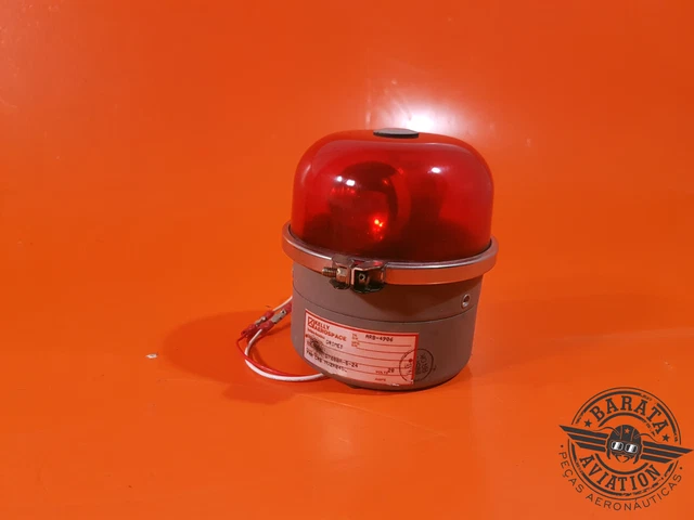 Rotating Beacon Light Grimes 28 Vdc P/N: D7080A-5-24