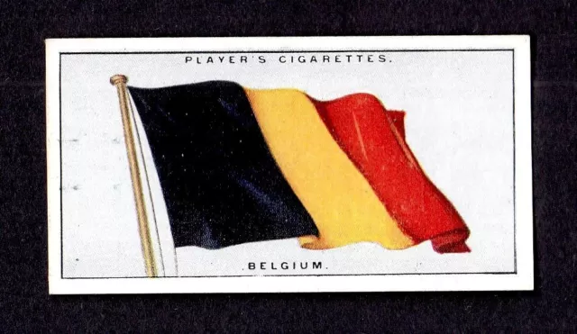 4743/ Player´s Cigarettes – Flags / Flaggen – No. 6 – Belgium / Belgien