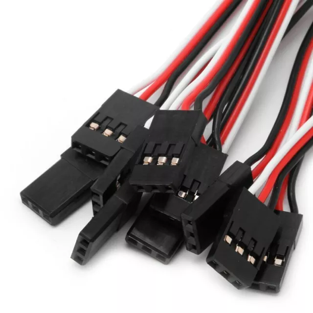 High Quality Futaba Servo Extension Leads for RC Model Boats & Aircraft UK SPEC