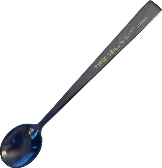 Twin Grill and Europa Lounge, vintage swizzle stick stirrer spoon