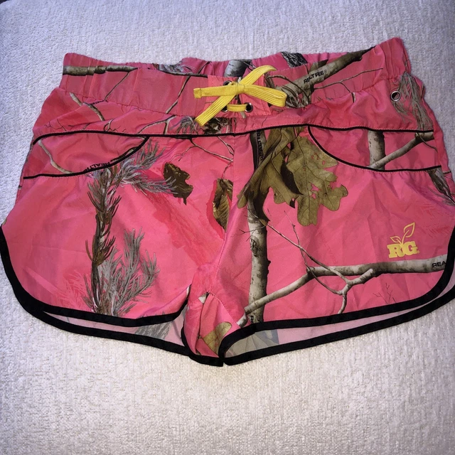 Realtree Girl XL Shorts Pink Camouflage - SEE DESCRIPTION