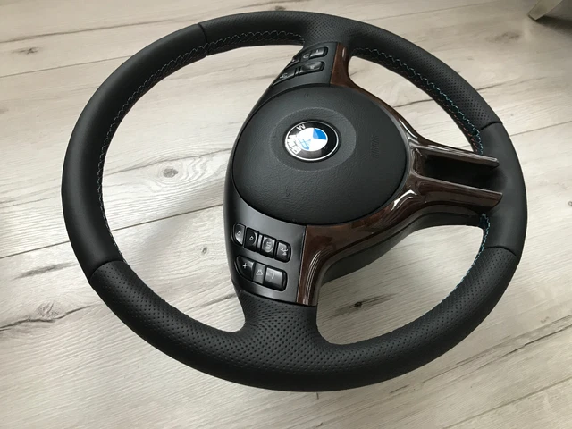 ORIGINAL BMW LEDERLENKRAD Lenkrad BMW E38 E39 E46 E53 Neu Leder Ohne ...