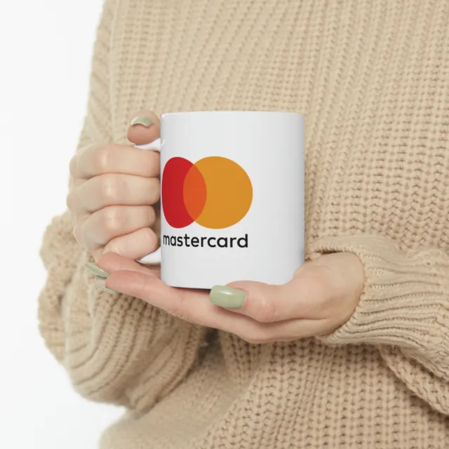 Mastercard Mug Mastercard Logo Mug Unique Gift White Ceramic Coffee Cup Office