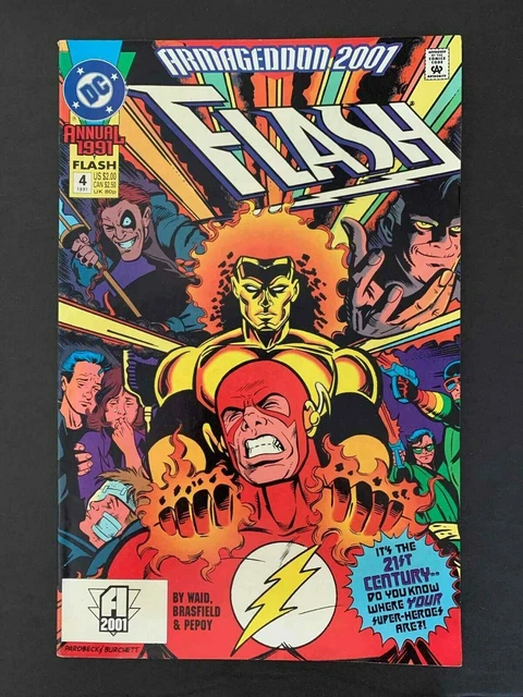 Flash Annual #4 (2Nd Series) Dc Comics 1991 Vf/Nm