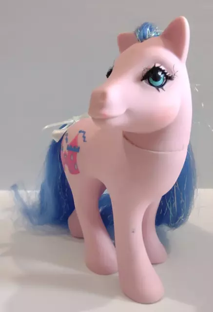 HASBRO MLP My Little Pony G1 Vintage PRINCESS ROYAL PINK eyelashes pony. 1991 2