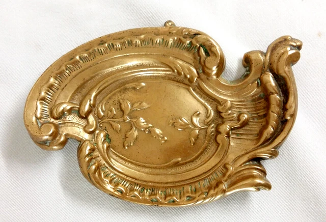 Vintage vide poche baguier art nouveau en bronze - Décoration