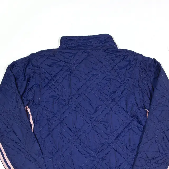 ADIDAS Quilted Jacket Blue Girls XL 4