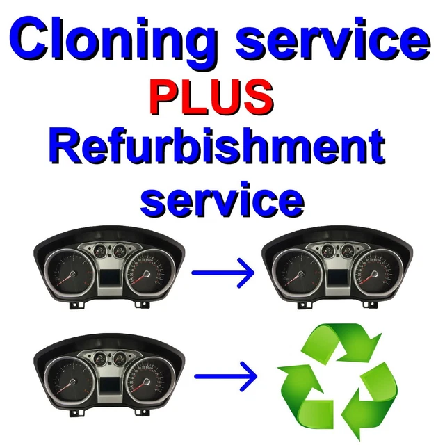 FORD FOCUS INSTRUMENT Cluster Cloning / Programming + Refurb Service BY ...