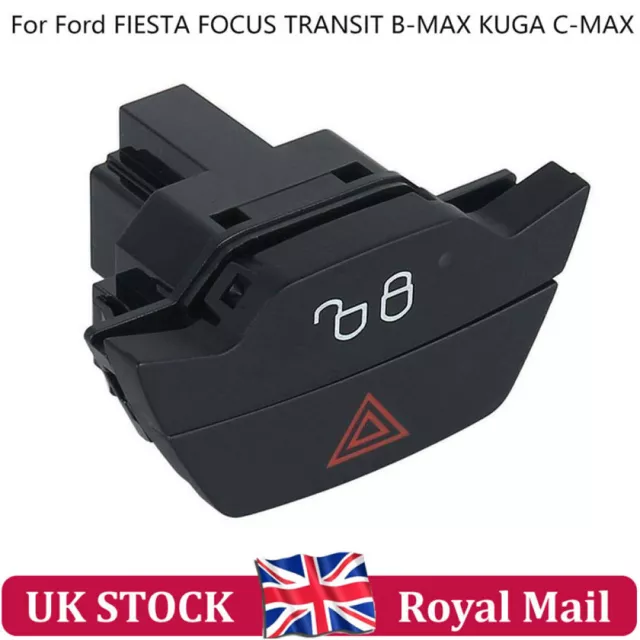 For Ford Fiesta Transit MK7 Central Locking Hazard Light Warning Switch 1519127