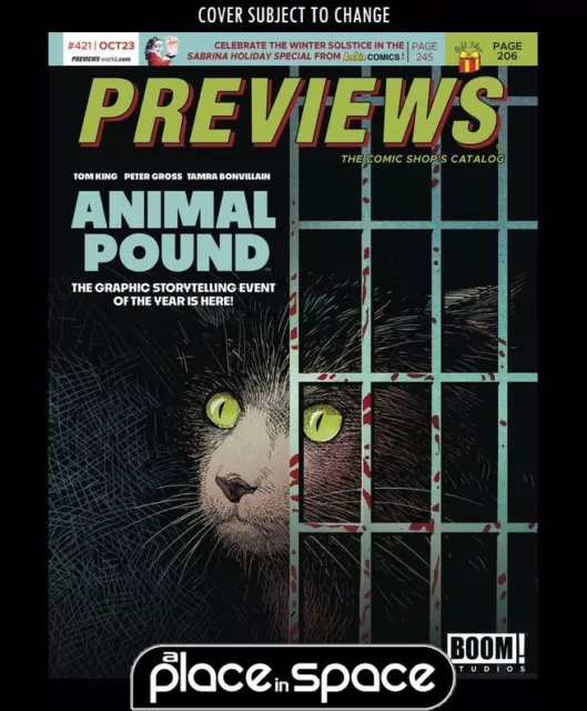 Previews Magazine #421 (+ Marvel & Dc Previews) (Wk39)