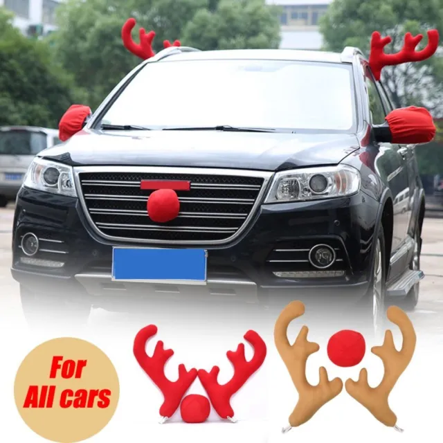 Elk Horn Christmas Ornament Car Decor Ornaments  Christmas Supplies