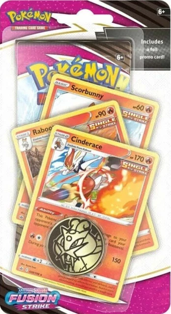 Pokémon Fusion Strike Blister Premium Checklane Cenerentola