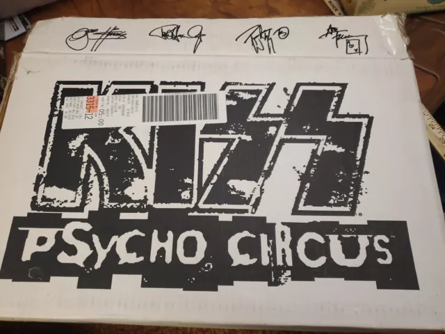 KISS Psycho Circus McFarlane Figures full Set of 4 With Original Box