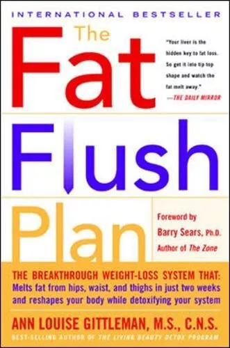 FAT FLUSH PLAN (UK EDITION) by GITTLEMAN Paperback Book The Cheap Fast Free Post