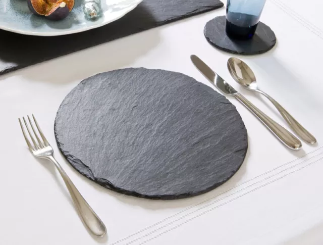 Natural Slate ROUND Placemats