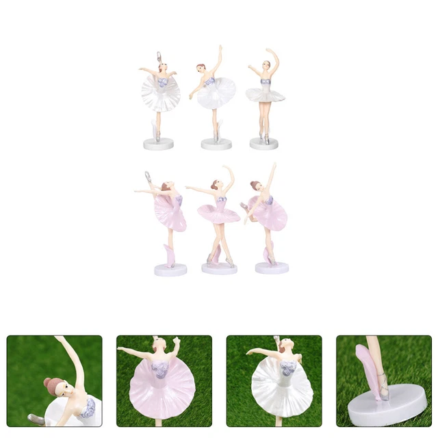 6 Pcs Arredamento Ragazza Balletto Gioco Ballerino Classico Accessori