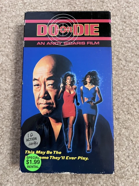 DO OR DIE (1991) VHS Andy Sidaris Pat Morita Erik Estrada -Tested $23.