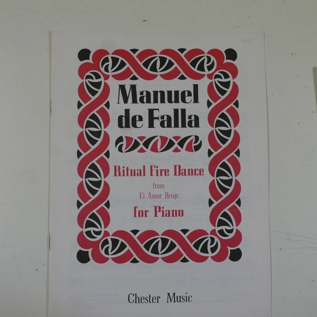 PIANO SOLO MANUEL DE FALLA ritual fire dance £6.00 - PicClick UK