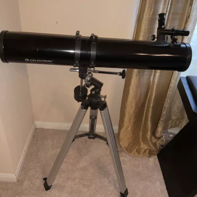 Celestron - PowerSeeker 114EQ Telescope - Manual German Equatorial Telescope ...