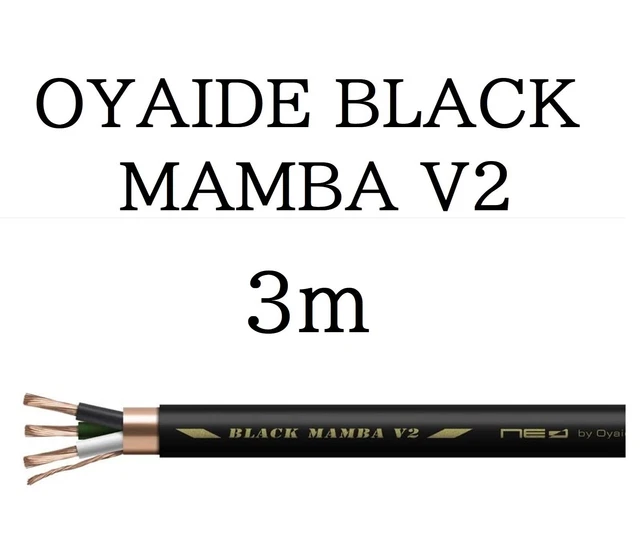 Oyaide Black Mamba Sigma V2 Power Cable 1.8 Meters Photo #1803817 - UK