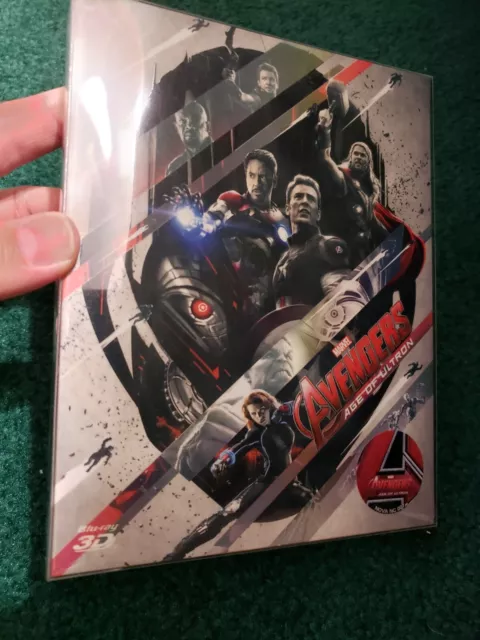 AVENGERS AGE OF ULTRON Novamedia Choice FullSlip Steelbook new sealed nova