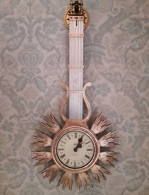 Orologio a Pendolo da Parete Schatz Elexacta Mysterieuse Anni ’60 Vintage Salone