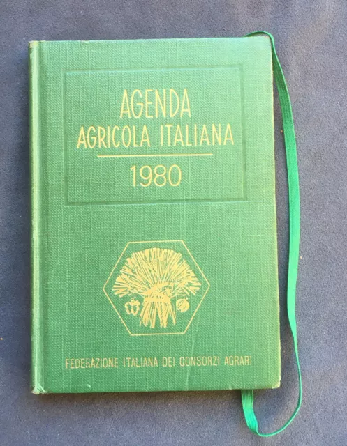 AGENDA AGRICOLA 1980 Federazione Italiana Consorzi Agrari