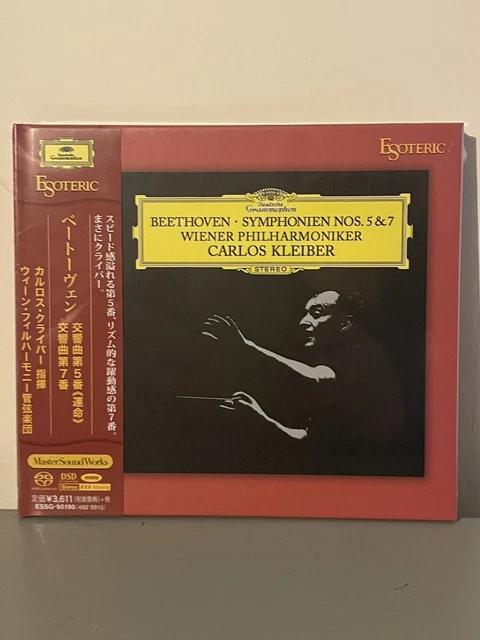 ESOTERIC SACD ESSG-90190 BEETHOVEN Syn.5&7 C.KLEIBER & VPO F