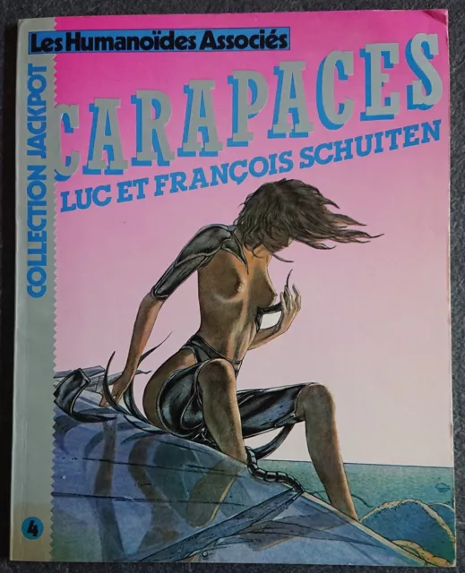 BD Les terres creuses - Tome 1 : Carapaces - Schuiten - 1984