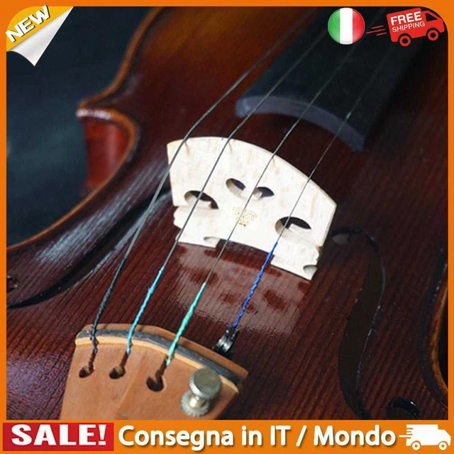 IT 4pcs Violin Bridge Regular Maple Wood Replacement Musical Instrument Accessor