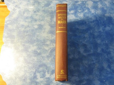 VINTAGE EXPOSITORY NOTES ON THE GOSPEL OF MARK H.A. Ironside HC 1948 Print 1969