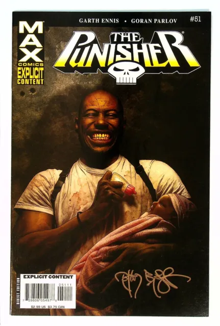 Punisher #51 Vol 5 Signed by Tim Bradstreet Marvel Comics 2004