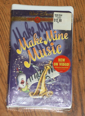 Walt Disney Gold Collection: Make Mine Music VHS. Sealed