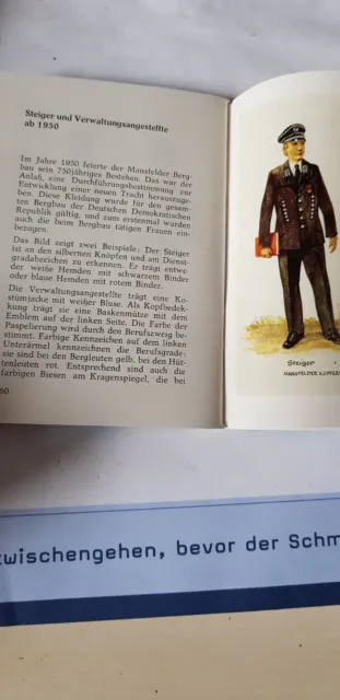 Mansfeld , Bergbau,Uniformen,  Broschüre DDR, ca 60 Seiten 4