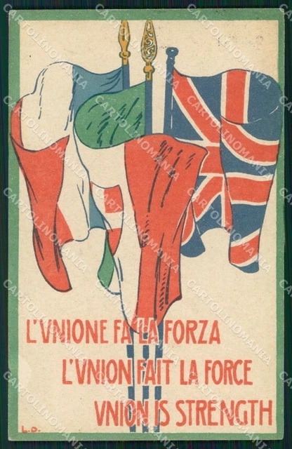 Poster Militari Vintage A4 Alta Qualità Alleati Prima Guerra - Foto 5