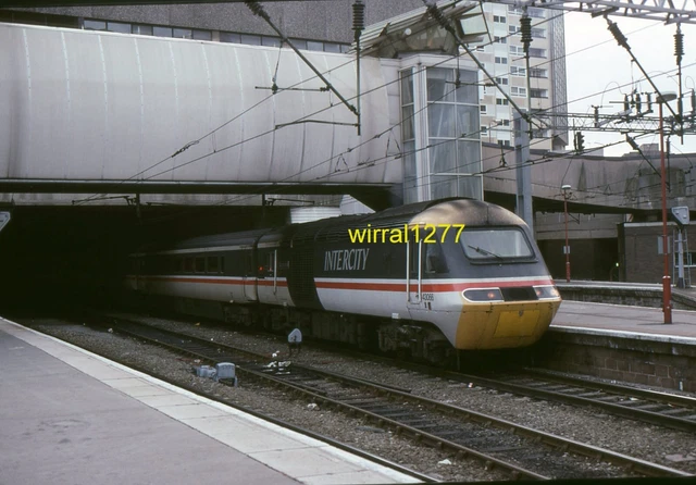 ORIGINAL RAILWAY SLIDE Class 43 43066 At Birmingham New Street 09.96 £2 ...
