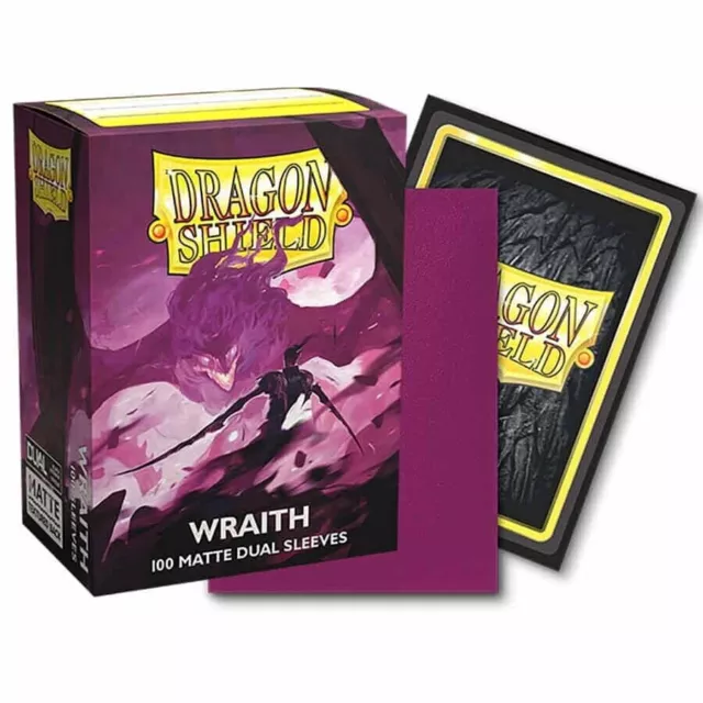 Dragon Shield Matte Wraith Sleeves Display Case - Standard Size - 10 Packs