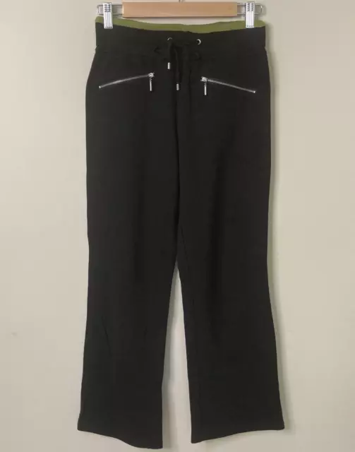 Target Track Pants Size 10 Relaxed Fit Black Travel Dance Yoga Pilates Exercise