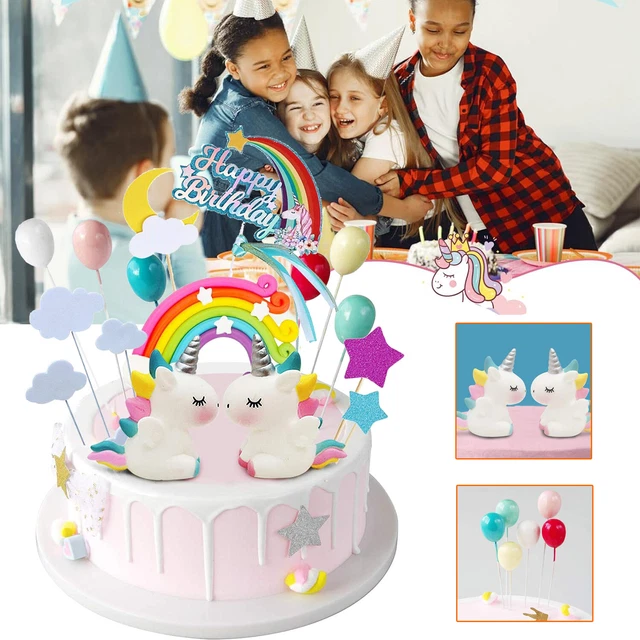 Fee Tortendeko Rosa - Glänzender Kuchen Topper Für Mädchen Geburtstag