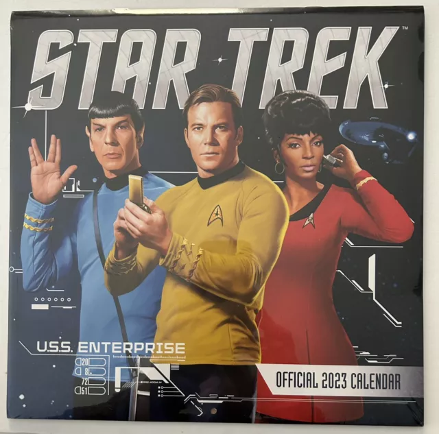 Star Trek The Original Series 2023  Calendar NEW & SEALED By Danilo Publishing